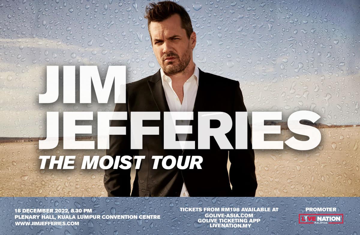 Jim Jefferies The Moist Tour Live In Kuala Lumpur PR Worldwide