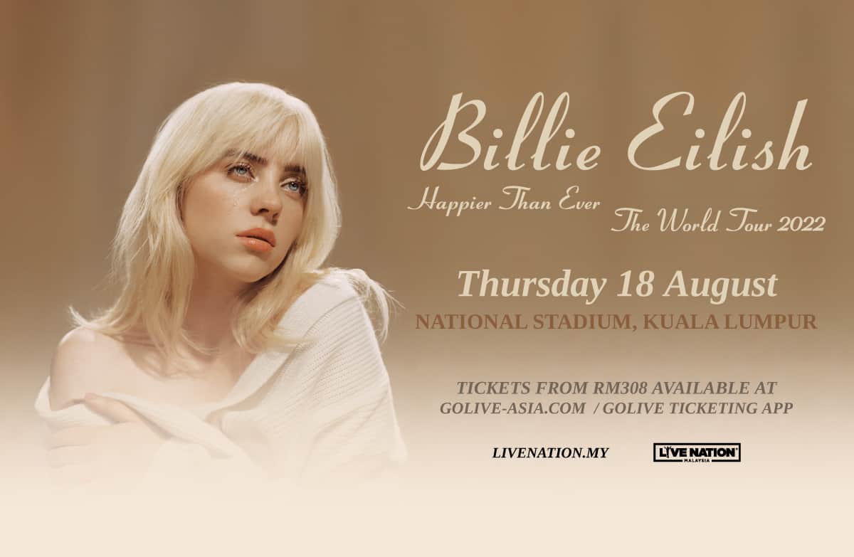Billie Eilish Happier Than Ever, The World Tour