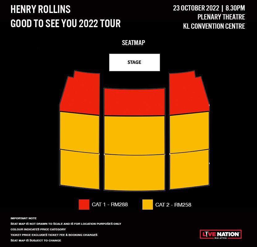 Henry Rollins : Good To See You 2022 Tour