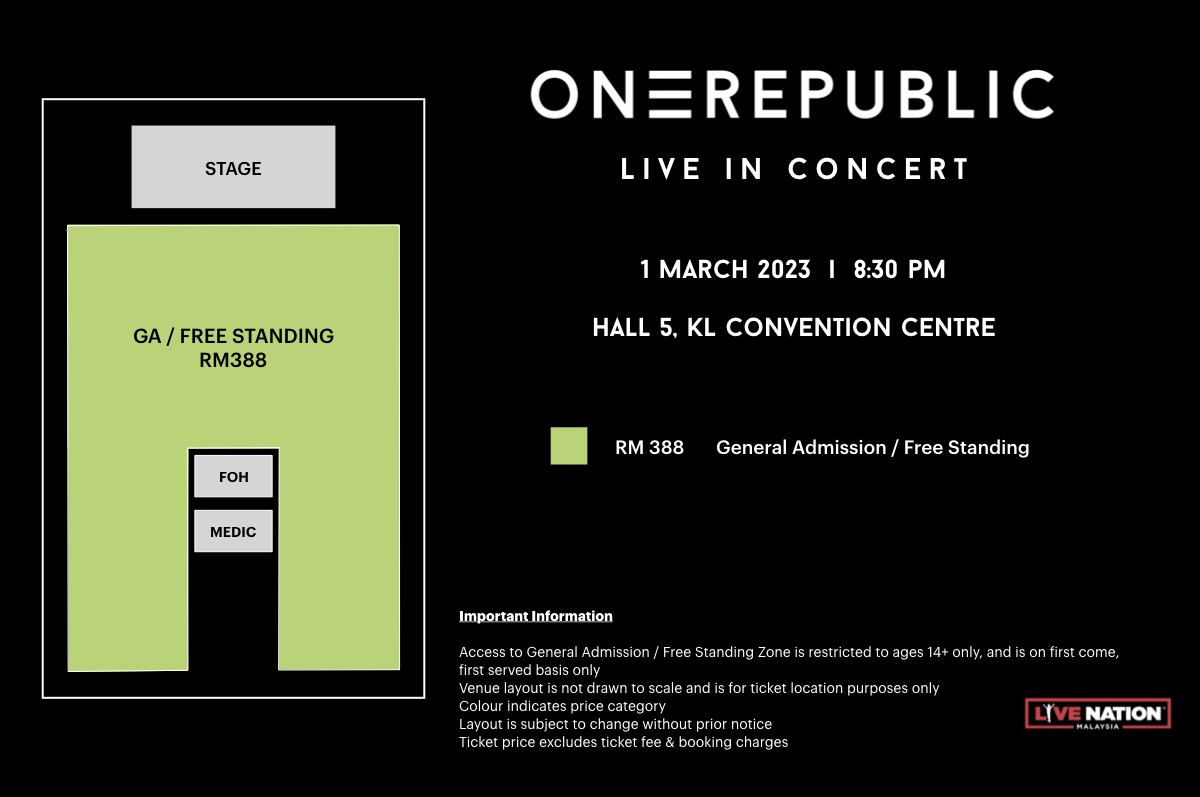 OneRepublic Live In Concert