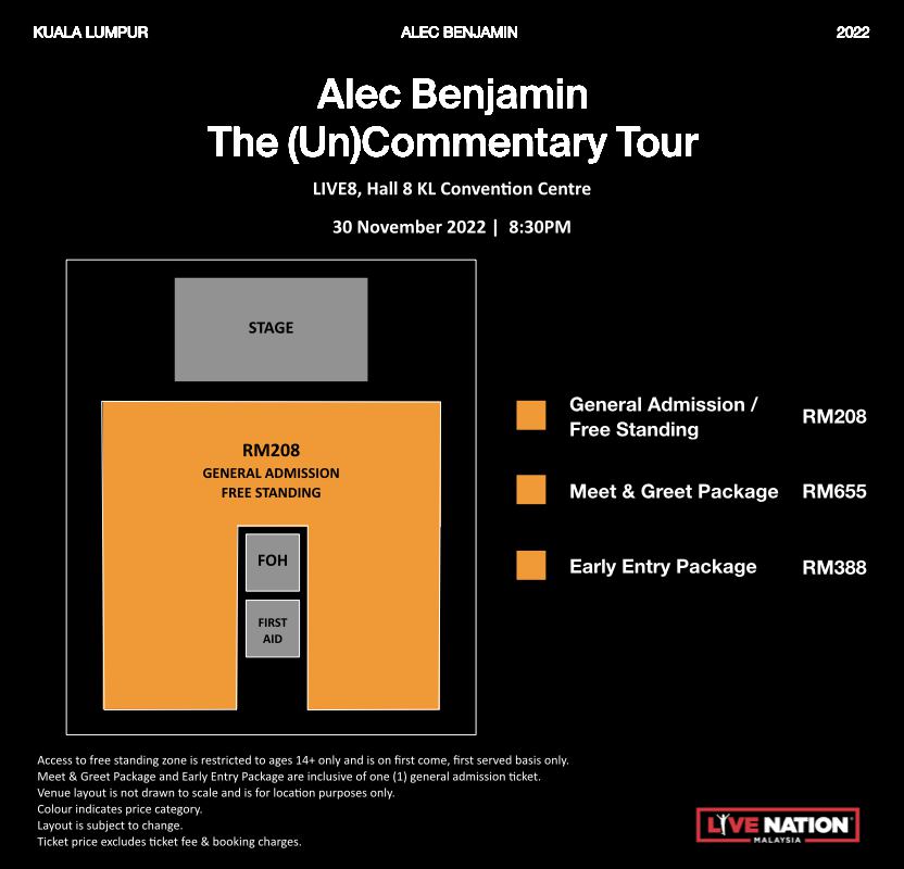 Alec Benjamin: The (Un)Commentary Tour
