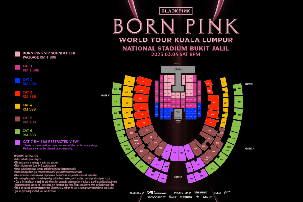 BLACKPINK WORLD TOUR [BORN PINK] KUALA LUMPUR